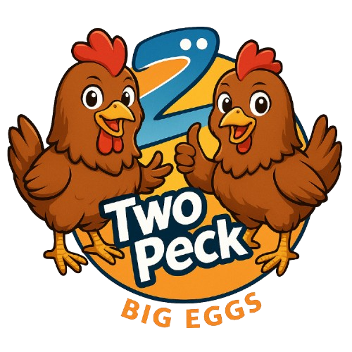 TwoPeck's Eggs Logo